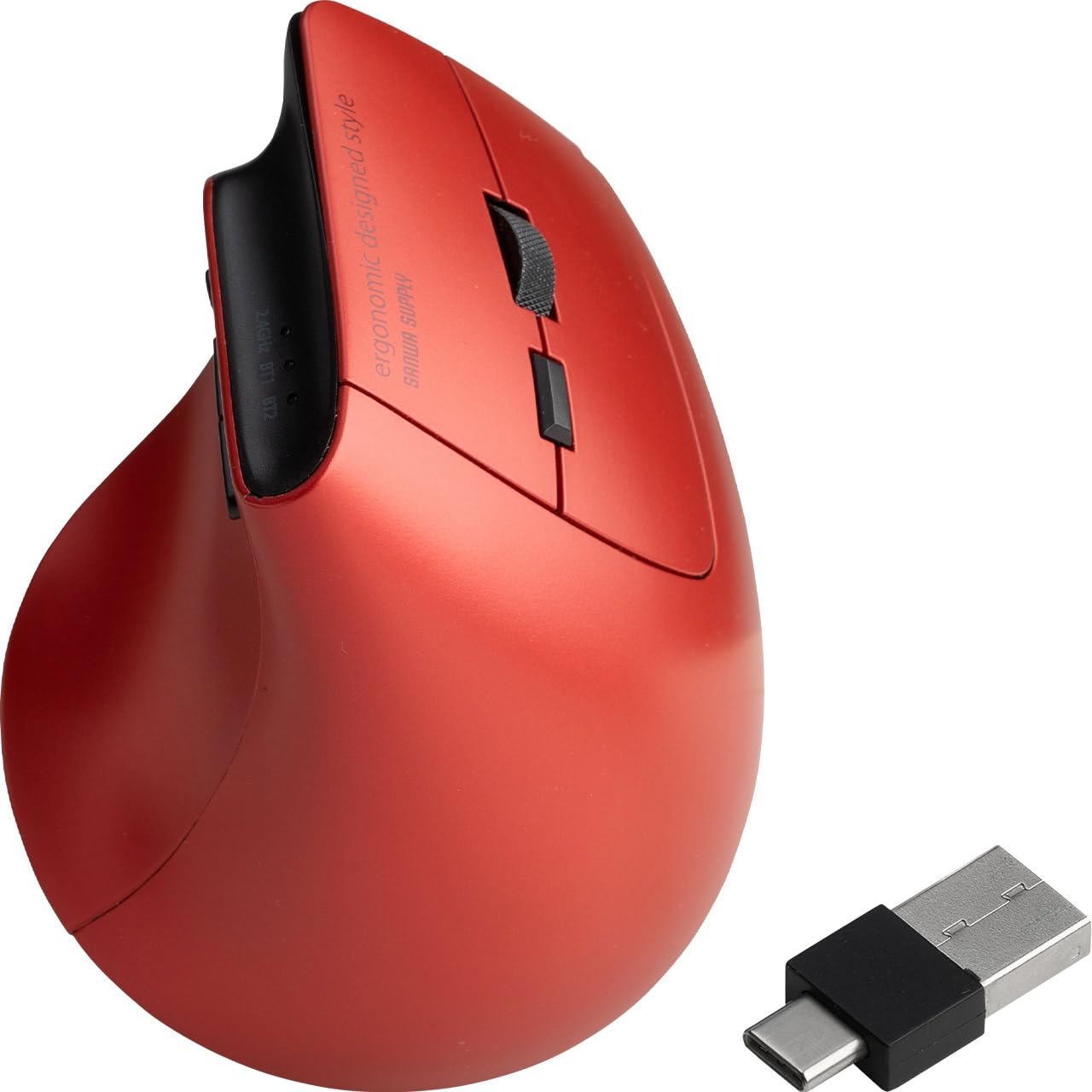 Amazon | サンワダイレクト エルゴノミクスマウス Bluetooth